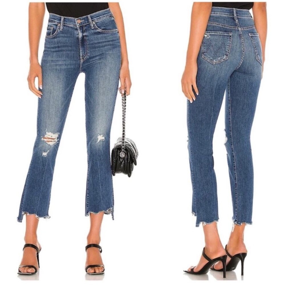 MOTHER The Insider Crop Step Chew Jeans 28
Dancing On Coals